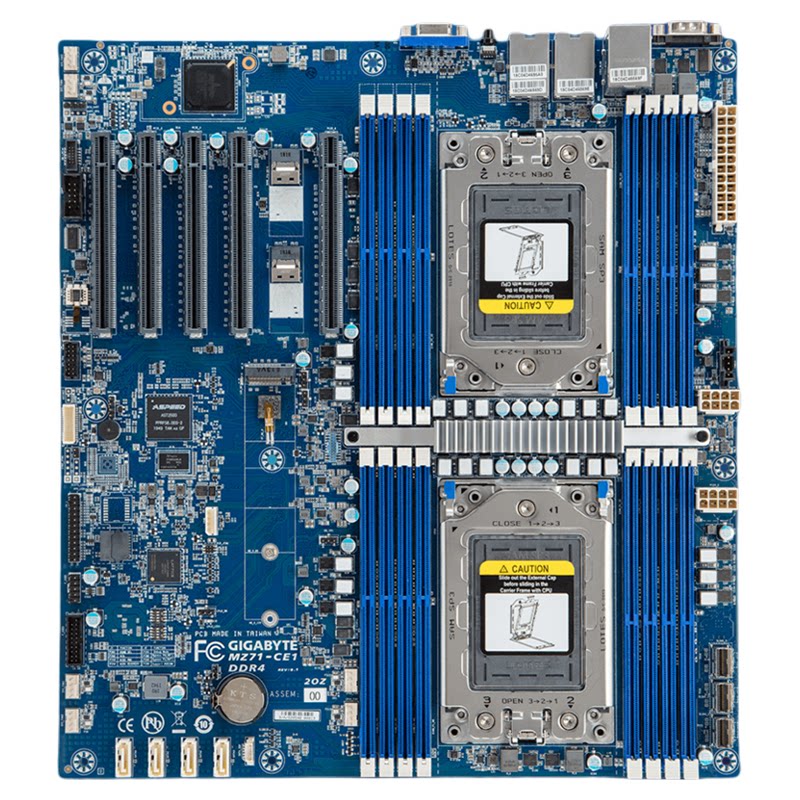技嘉MZ71-CE1双路服务器SP3主板U套装AMD7002/7003系列处理器USB3