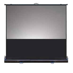 高清地拉幕布100寸地升幕布110寸幕布80寸地拉式投影幕布地拉式投影布幕布92寸落地幕布幕布投影家用升降幕布