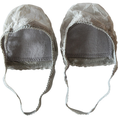 性感蕾丝加棉垫超薄豆豆镂空对对