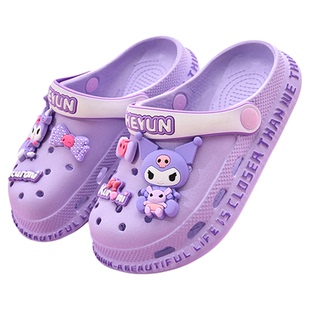 凉鞋女童拖鞋夏季新款防滑儿童洞洞鞋女孩外出宝宝小孩凉拖女款