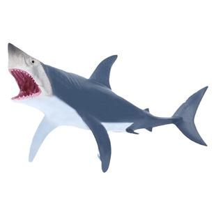 儿童玩具仿真海洋动物海底生物模型大白鲨鲨鱼海豚抹香鲸虎鲸螃蟹