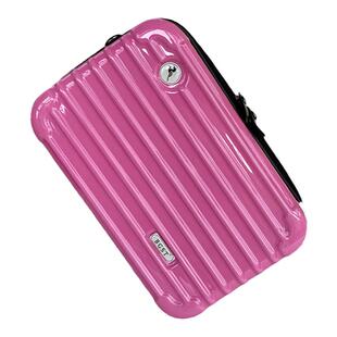 男女时尚斜挎包硬壳小手包防水化妆包手机包口红包零钱包逛街