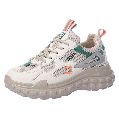 柔软舒适鞋底防滑女鞋老爹鞋防滑