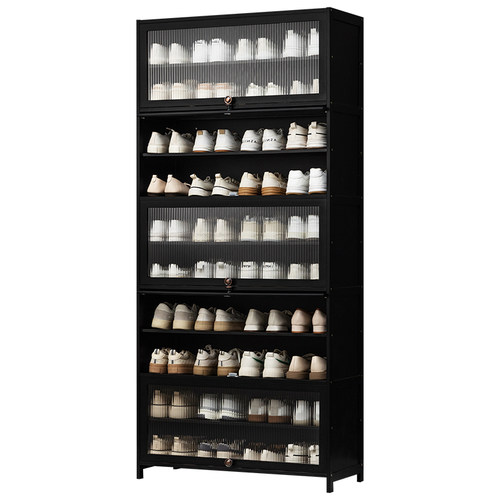 鞋柜门口家用大容量鞋架子入户收纳神器省空间实木室内简易出租屋