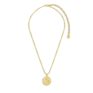 洞天TONETALE小马桑尼金币项链经典金币造型吊坠复古时尚日常百搭