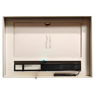 西泠印象丝韵泠风新中式国风青花桑蚕丝巾竹山礼盒装女生生日礼物