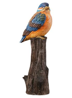 铜树枝小鸟喜上枝头客厅摆件礼品