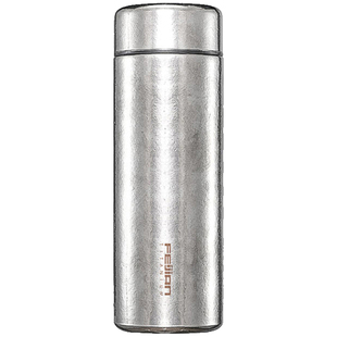 飞剑真空水杯纯钛保温杯男女双层钛高档泡茶带滤网保冷杯子400ml