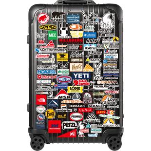 97贴户外露营运动熊贴纸行李箱拉杆箱汽车笔记本滑板吉他贴画防水