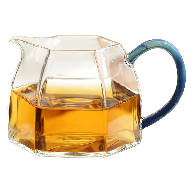 禾器玻璃公道杯棱然茶海日式