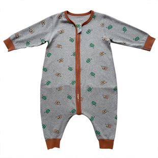 宝宝睡袋春秋婴儿防踢被纯棉分腿冬儿童连体睡衣男童女童四季通用