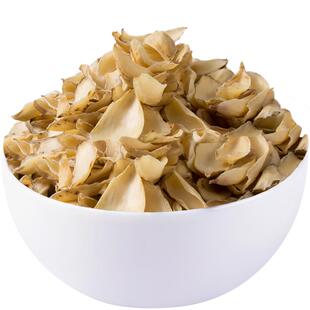 药百合干250g家庭常备原色百合百合干食用煲饭煮粥药百合干货T