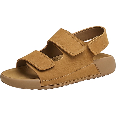 TATA他她复古厚底凉鞋男鞋休闲运动沙滩鞋凉拖鞋新款鞋子AAD01BL5