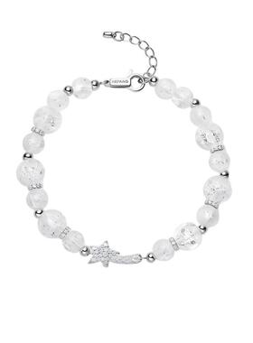 【自营】HEFANG Jewelry/何方珠宝白水晶流星手链 精致百搭礼物女