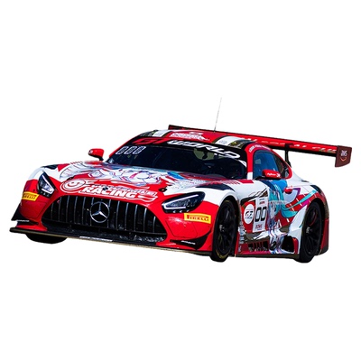 GSC 1/64 GOODSMILE 初音未来 AMG 2025 SPA24H 开幕战痛车 车模