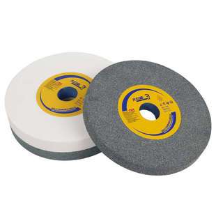 大白鲨小磨床砂轮618平面M250手摇205 31.75粗细60目精磨80 25.4