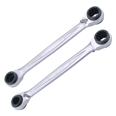 四用棘轮扳手iBrand双向四用梅花