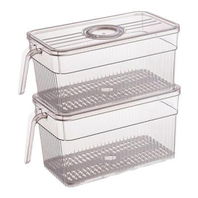 无异味冰箱整理收纳盒密封保鲜