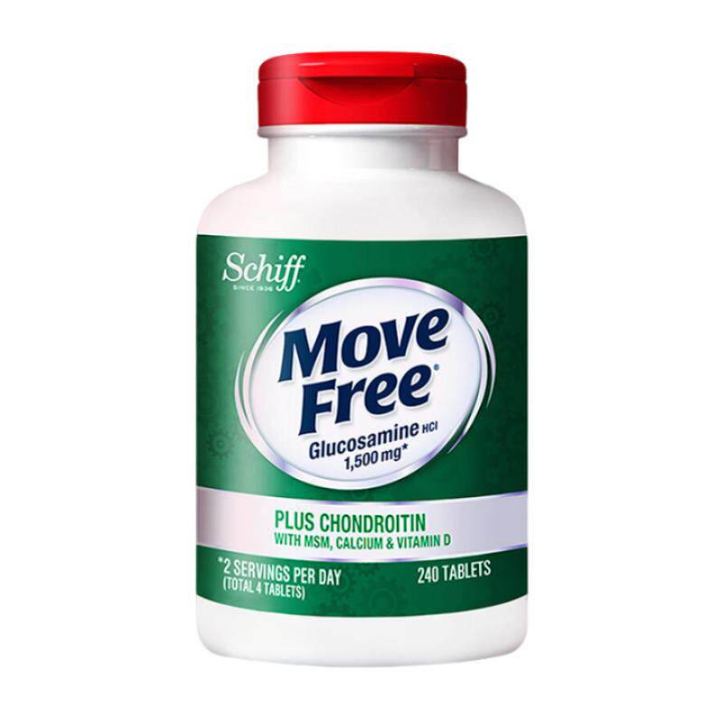 美国MoveFree氨糖软骨素加钙