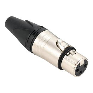 艾威尚纯铜三芯卡农头公母头音频线XLR音响音箱接头卡侬座调音台