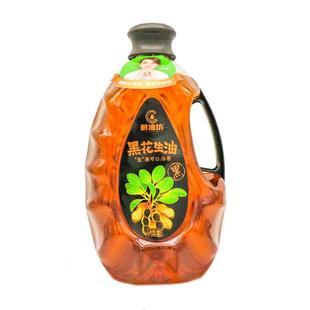 醇油坊黑花生食用油一级古法压榨植物油家用大桶装5L*1