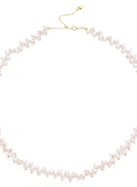 瑟拉蒙错位不规则异形珍珠项链