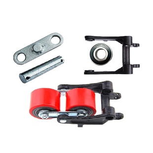 诺力手动叉车搬运车液压车小轮轴承前轮架三连板地龙5吨配件大全