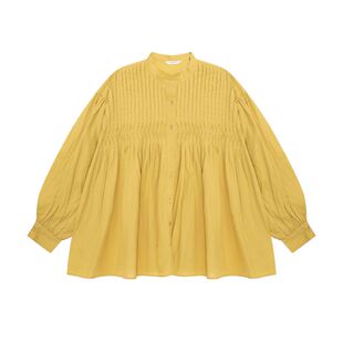 studio CLIP衬衫女25春季时尚纯色简约日系宽松上衣141034