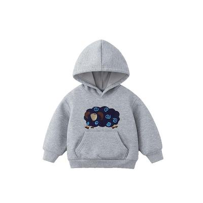 [奥粒绒]齐齐熊男童卫衣儿童加绒