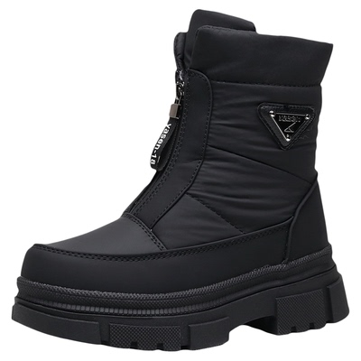 2025冬季新款加绒加厚雪地靴