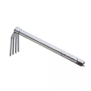 不锈钢小锄头农具种菜种花工具农用翻地开荒松土园艺钓鱼锄头耙镐