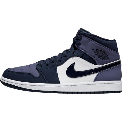 Nike/耐克AIR JORDAN 1 MID AJ1男子休闲运动减震板鞋554724-445