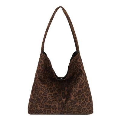 2025新款时尚豹纹单肩包