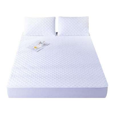 全棉防螨床笠加厚夹棉纯棉床垫