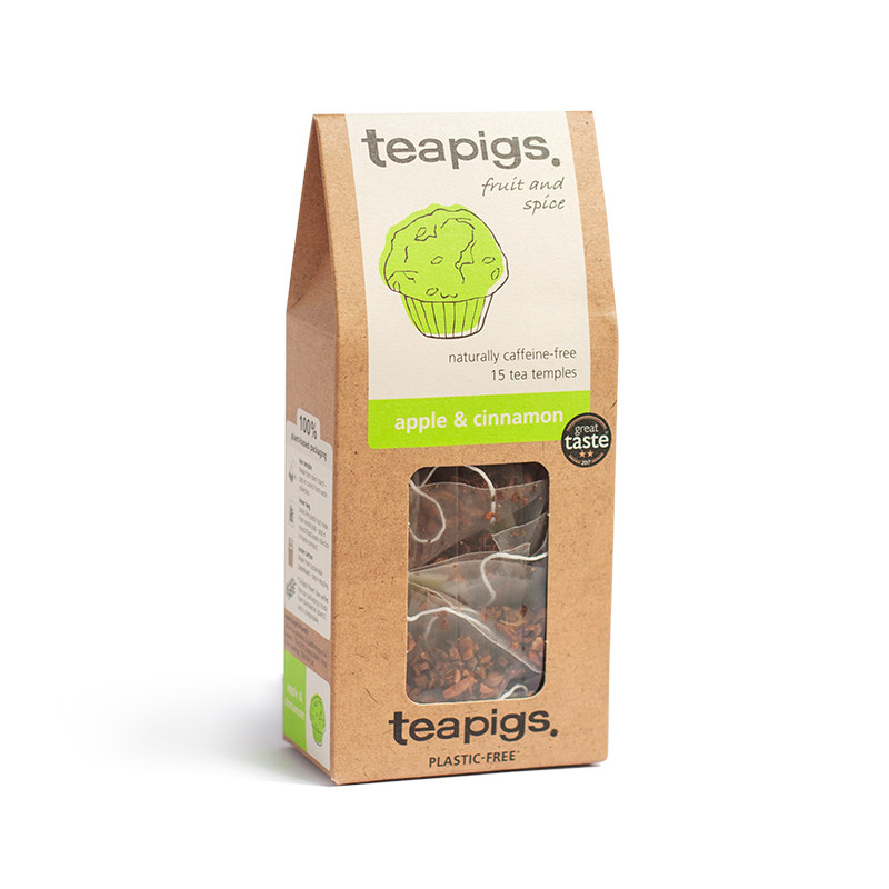 teapigs茶猪猪苹果肉桂袋泡茶包英国进口暖胃寒祛湿宫寒养生湿寒