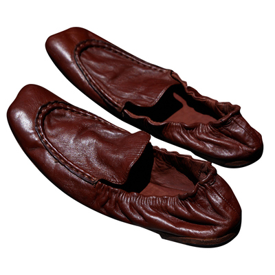 Le'Murmure马皮一脚蹬便士鞋