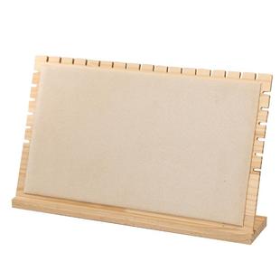 大号项链展示架饰品手链挂架立式首饰收纳架蛇骨毛衣链木质陈列架