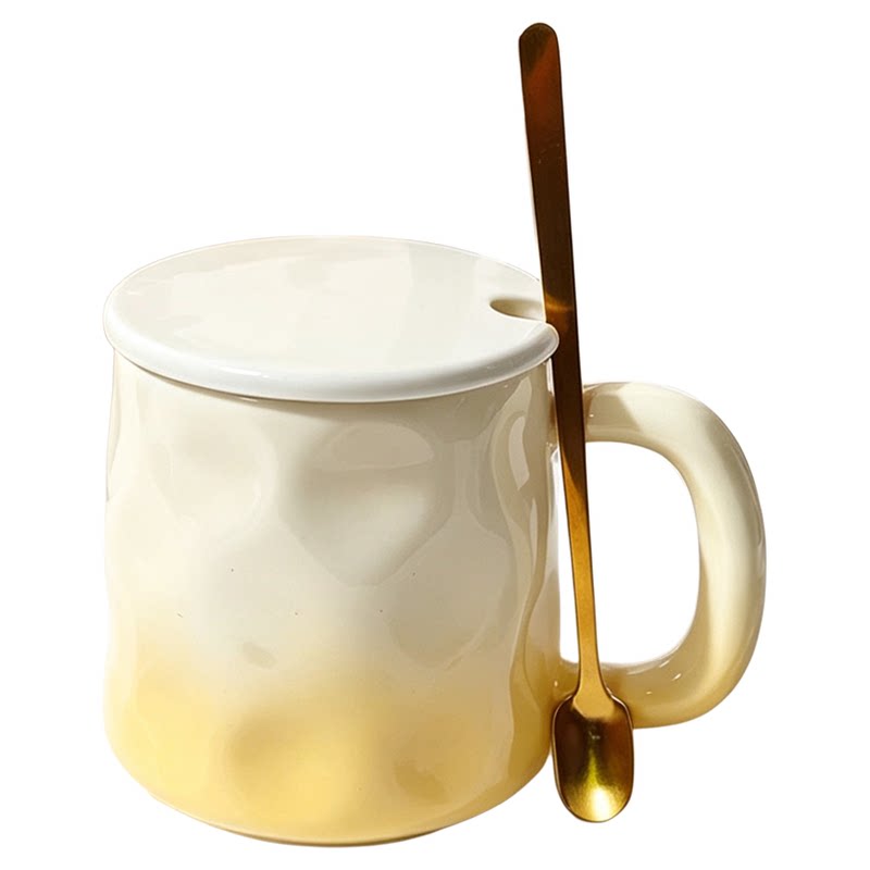 马克杯奶油风设计感水杯情侣对杯