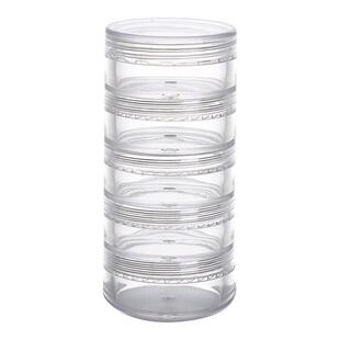 五层收纳盒五层耳环戒指项链手饰盒子便携收纳神器首饰盒便携小巧