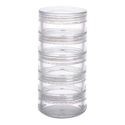 五层收纳盒五层耳环戒指项链手饰盒子便携收纳神器首饰盒便携小巧