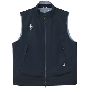 NAUTICA/诺帝卡男装秋季防泼水简约时尚加绒保暖马甲JS5303