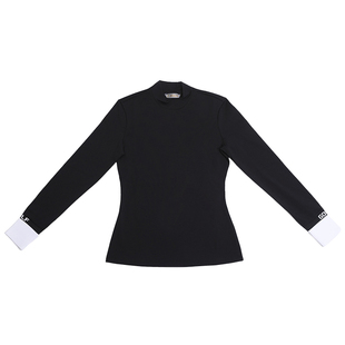 美国PGA 高尔夫女装女士秋冬新款上衣磨绒打底衫运动服装长袖衣服