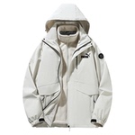 品牌折扣丨冲锋衣男士秋冬季登山户外防水三合一可脱卸帽夹克外套