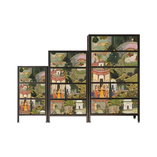 中古风鞋柜家用门口收纳柜一体靠墙入户玄关钢制2026新款爆款高档