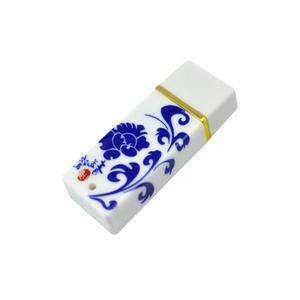 陶瓷青花 16g u盘 支持礼品定制 办公商务中国风中国蓝优盘