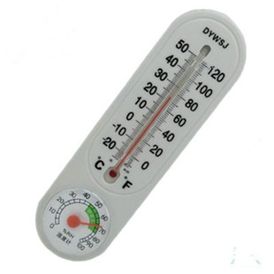 室内温度计高精度湿度温度计家用壁挂式婴儿房室干湿温度计非水银