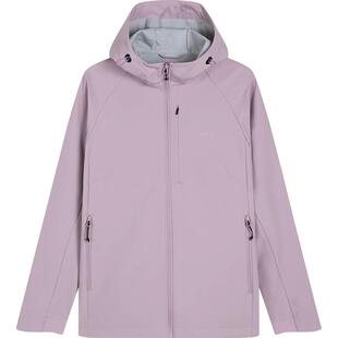 TECTOP/探拓户外女士软壳衣春秋加绒防风防泼水徒步登山连帽外套