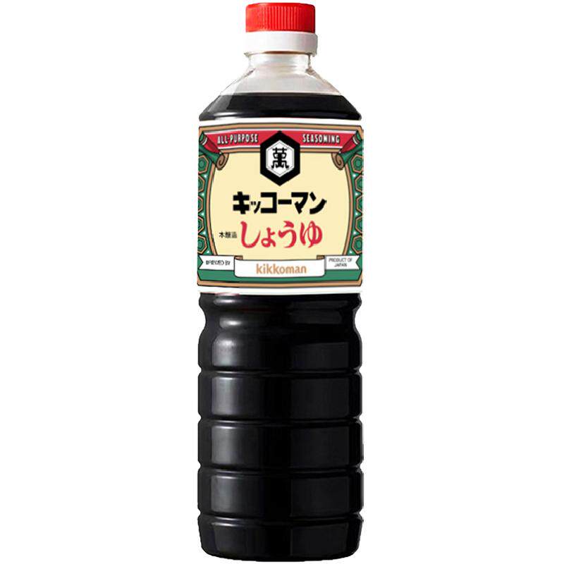 万字浓口酱油1L生抽凉拌炒菜醇酿造厨房家用日本进口龟甲万火锅
