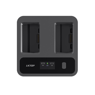 LKTOP立可拓适用大疆Mini4Pro充电管家Mini3/Mini3pro电池充电仓智能充电管家带数字屏显无人机配件