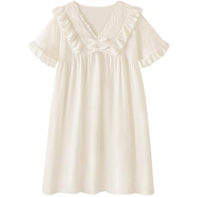 睡裙夏季女纯欲风少女睡衣家居服